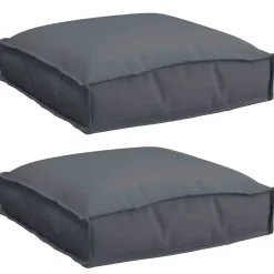 vidaXL Coussin 2 pcs 40 x 40 x 8 cm Tissu Oxford