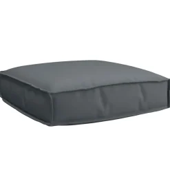 Décorations-vidaXL Coussin 60 x 60 x 12 cm Tissu Oxford Anthracite