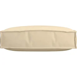 Décorations-vidaXL Coussin 60 x 60 x 12 cm Tissu Oxford Beige