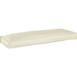 Décorations-vidaXL Coussin Crème 110 x 40 x 8 cm Tissu Oxford Cr&egrave;me