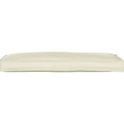 Décorations-vidaXL Coussin Crème 110 x 40 x 8 cm Tissu Oxford Cr&egrave;me