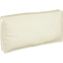 Décorations-vidaXL Coussin Crème 120 x 60 x 12 cm Tissu Oxford Cr&egrave;me