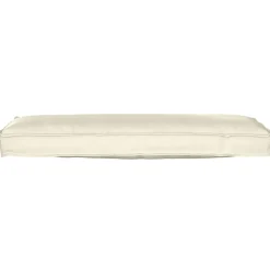 vidaXL Coussin Crème 120 x 40 x 8 cm Tissu Oxford