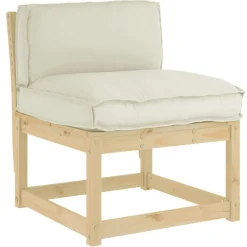 Décorations-vidaXL Coussin Crème 70 x 40 x 12 cm Tissu Oxford Cr&egrave;me