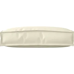 Décorations-vidaXL Coussin Crème 60 x 40 x 12 cm Tissu Oxford Cr&egrave;me