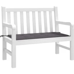 Décorations-vidaXL Coussin de banc de jardin 100x50x4 cm tissu oxford Anthracite