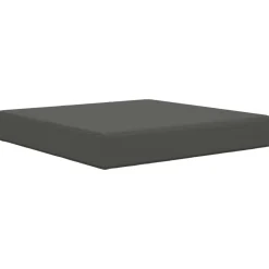 Décorations-vidaXL Coussin de canapé d'extérieur 60 x 60 x 8 cm Anthracite