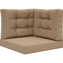 vidaXL Coussin de canapé d'extérieur 3 pcs Polyester