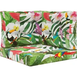 Décorations-vidaXL Coussin de canapé d'extérieur 3 pcs Polyester coloré