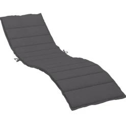 vidaXL Coussin de chaise longue 200x50x3cm tissu oxford