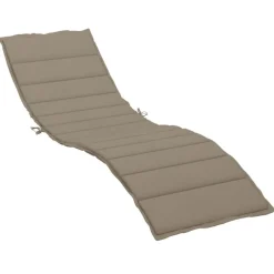 vidaXL Coussin de chaise longue 200x50x3 cm tissu oxford