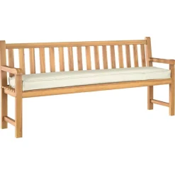 Décorations-vidaXL Coussin de palette Crème 180 x 40 x 8 cm Tissu Oxford Cr&egrave;me