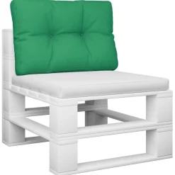 vidaXL Coussin de palette 50x40x12 cm tissu