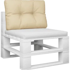vidaXL Coussin de palette 50x40x12 cm tissu