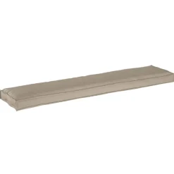 Décorations-vidaXL Coussin de palette 180 x 40 x 8 cm Tissu Oxford Taupe