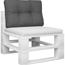 vidaXL Coussin de palette 50x40x12 cm tissu
