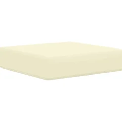 vidaXL Coussin de Siège d'Extérieur Crème 40 x 40 x 8 cm