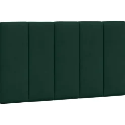 vidaXL Coussin de tête de lit Hanko 80 cm velours