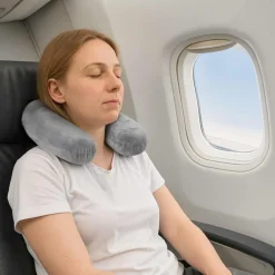 vidaXL Coussin de voyage pour le cou Mousse à mémoire de forme
