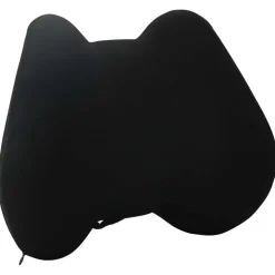 Linge-vidaXL Coussin dorsal Mousse à mémoire de forme 40 x 32 x 13 cm Noir