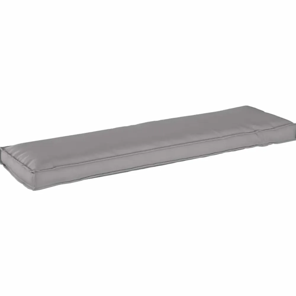 Décorations-vidaXL Coussin 140 x 40 x 8 cm Tissu Oxford Gris