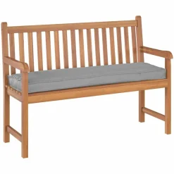 Décorations-vidaXL Coussin 140 x 40 x 8 cm Tissu Oxford Gris