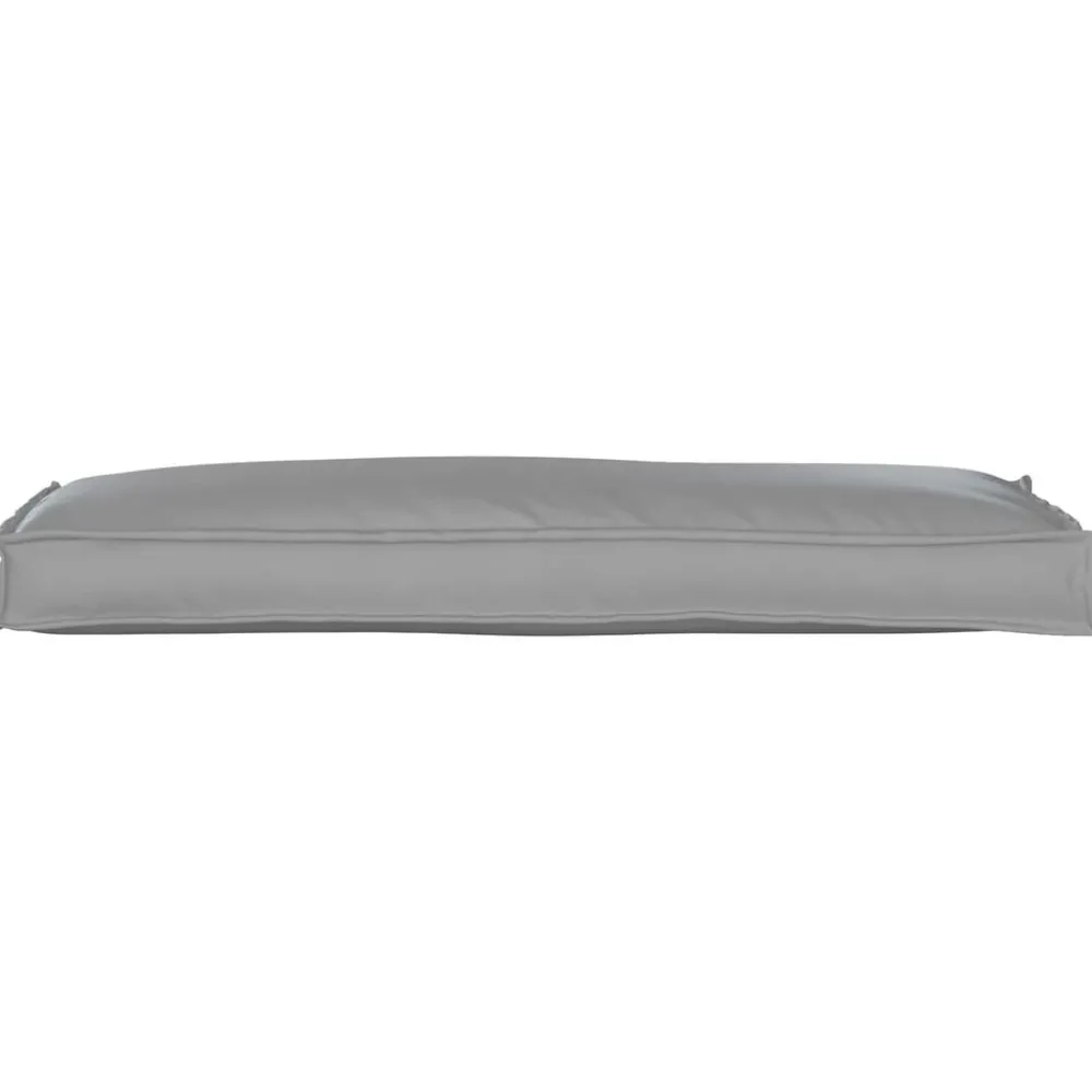 Décorations-vidaXL Coussin 110 x 40 x 8 cm Tissu Oxford Gris