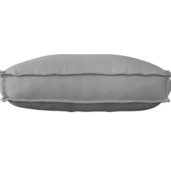Décorations-vidaXL Coussin 70 x 40 x 12 cm Tissu Oxford Gris