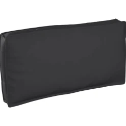 Décorations-vidaXL Coussin 120 x 60 x 12 cm Tissu Oxford Noir