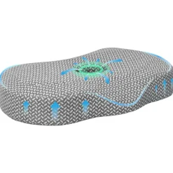 vidaXL Coussin pour le cou Couleur unie 53 x 34,5 x 10,5 cm