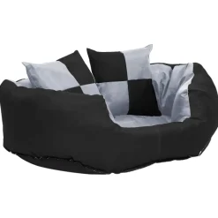 vidaXL Coussin réversible lavable pour chien 65x50x20 cm