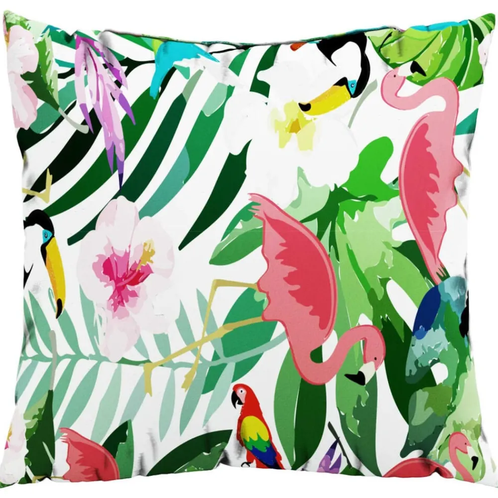 vidaXL Coussins décoratifs lot de 4 Multicolore 40x40 cm Tissu