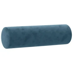 vidaXL Coussins décoratifs lot de 2 Ø15x50 cm Velours