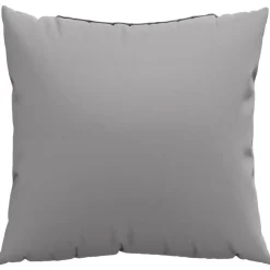 Décorations-vidaXL Coussins de canapé lot de 4 40x40 cm tissu Gris