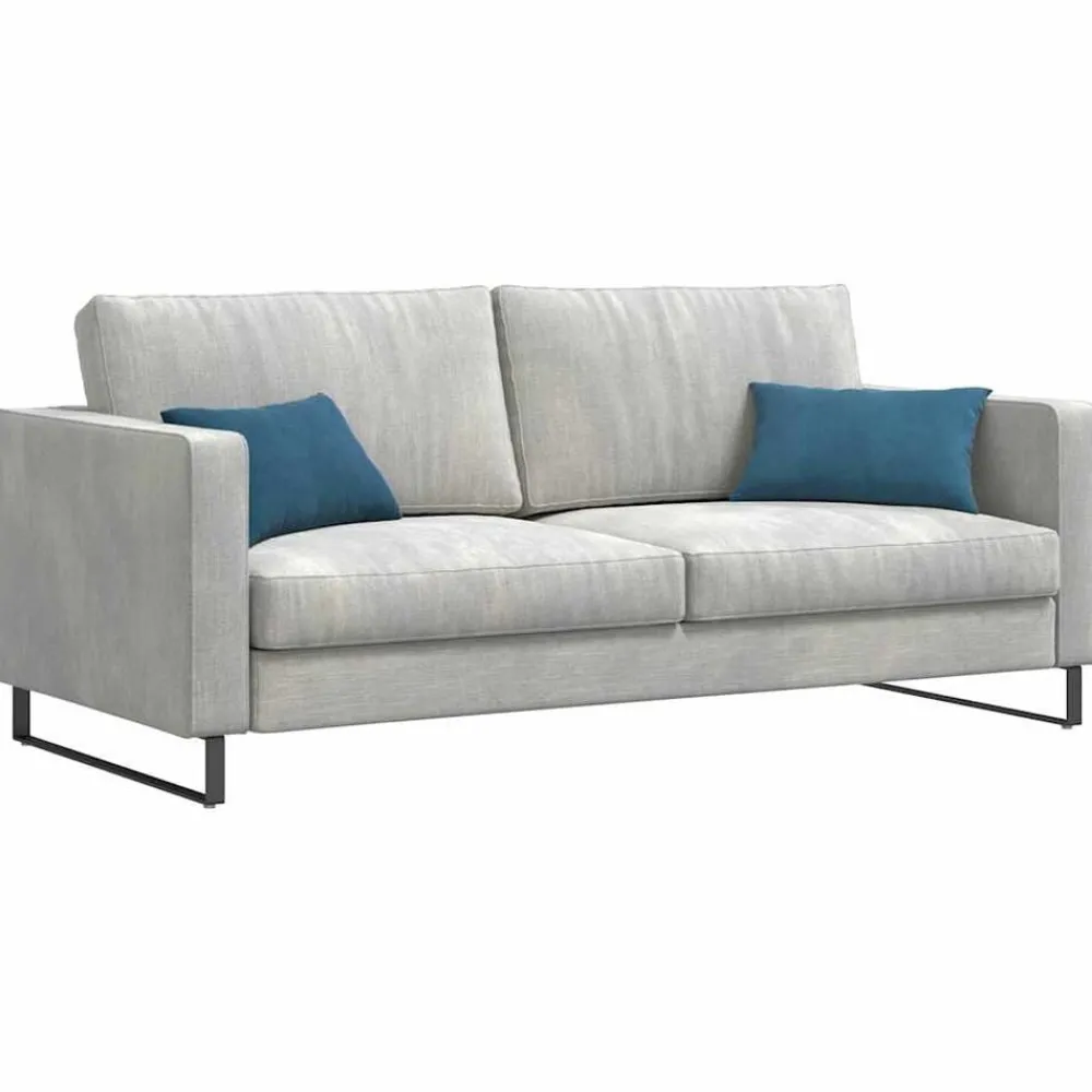 Décorations-vidaXL Coussins de canapé 2 pcs 50 x 30 cm Bleu