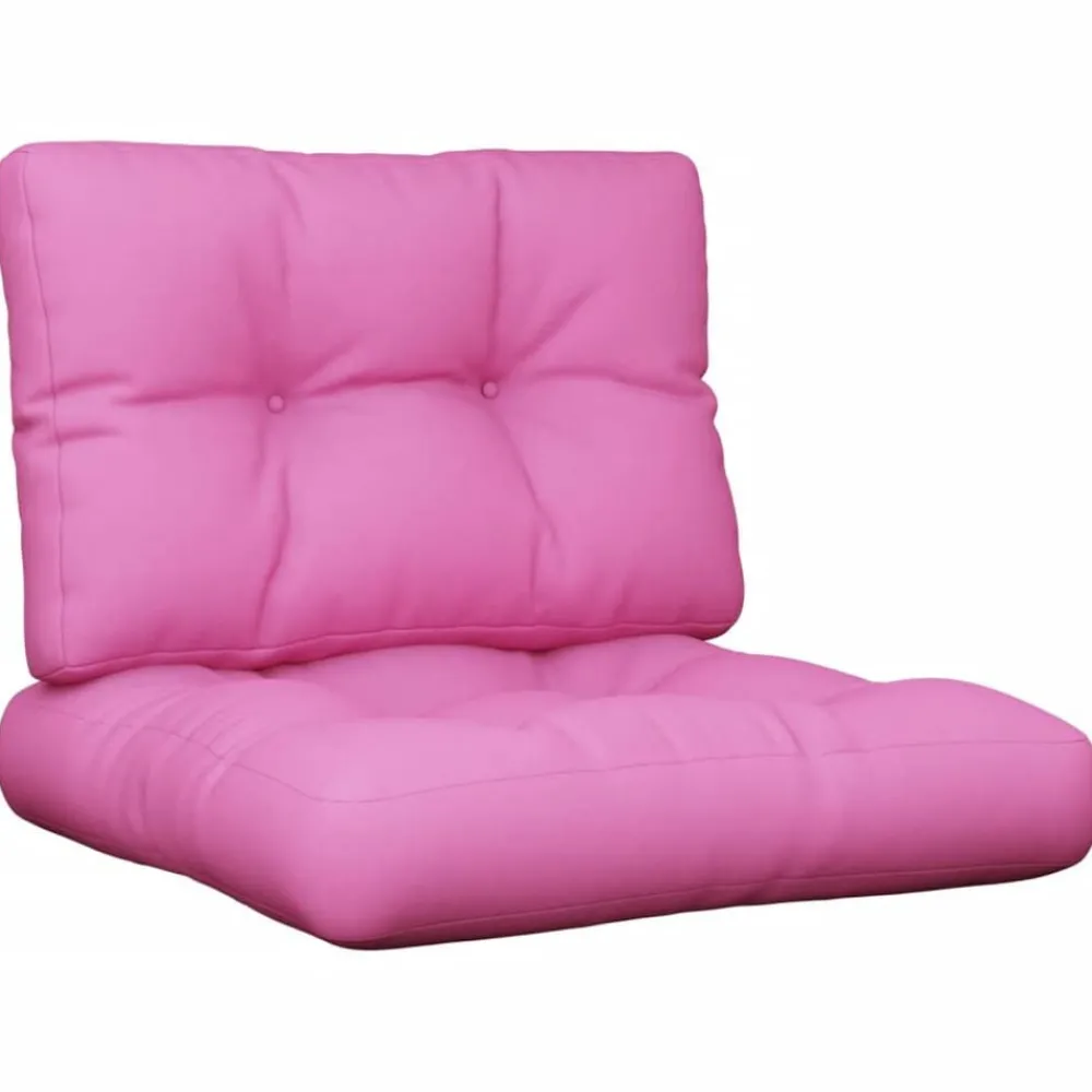 vidaXL Coussins de palette lot de 2 tissu