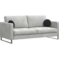 vidaXL Coussins de siège 2 pcs Ø30 x 13 cm Velours