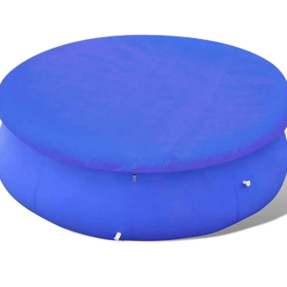 vidaXL Couverture de piscine PE Ronde 460 cm 90 g/m²