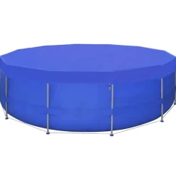 vidaXL Couverture de piscine PE Ronde 460 cm 90 g/m²