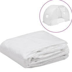 Pelouses & Jardins-vidaXL Couverture de remplacement serre (4,5 m²) 3x1,5x2 m Transparent
