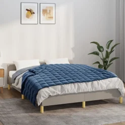 vidaXL Couverture lestée 120x180 cm 9 kg Tissu
