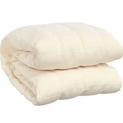vidaXL Couverture lestée Crème clair 138x200 cm 6 kg Tissu