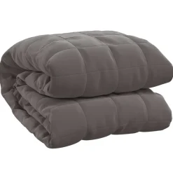 vidaXL Couverture lestée 150x200 cm 11 kg Tissu