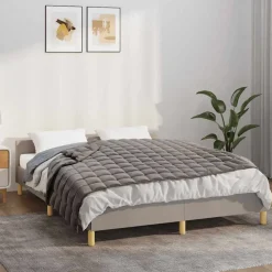 vidaXL Couverture lestée 138x200 cm 10 kg Tissu