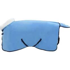 vidaXL Couverture Équine Aqua Complet 75 cm Fleece polaire