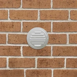 vidaXL Couvre-vent Air 4 pcs Argent 80 mm Acier inoxydable