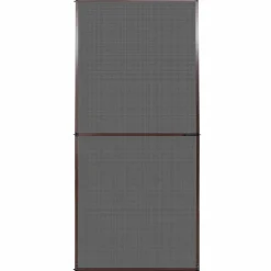 vidaXL Écran anti-insectes à charnière et Noir 100 x 215 cm