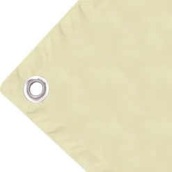 Pelouses & Jardins-vidaXL Écran de balcon en tissu Oxford 75x400 cm Crème Cr&egrave;me