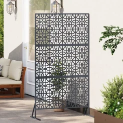 Clôtures & Barrières-vidaXL Écran de confidentialité 100 x 50 x 180 cm Acier Anthracite