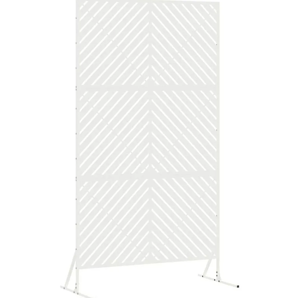 vidaXL Écran de confidentialité 100 x 50 x 180 cm Acier